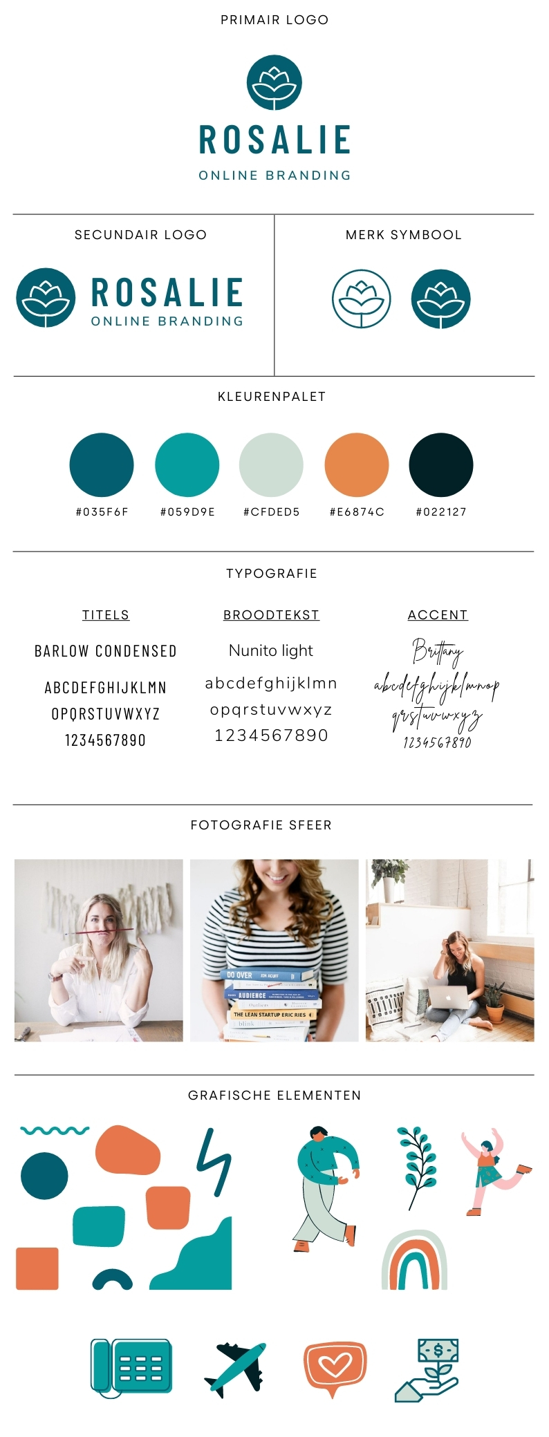 Brand Guide Rosalie Ywema
