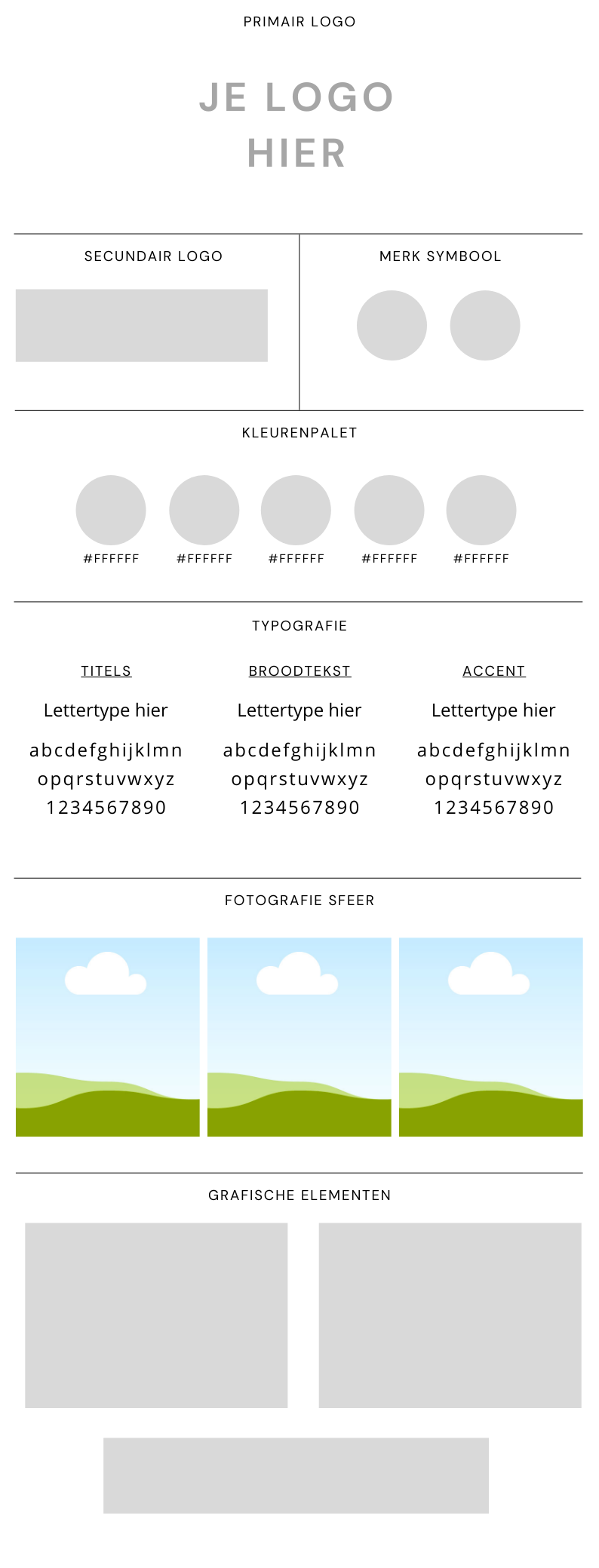 Brand Guide Template