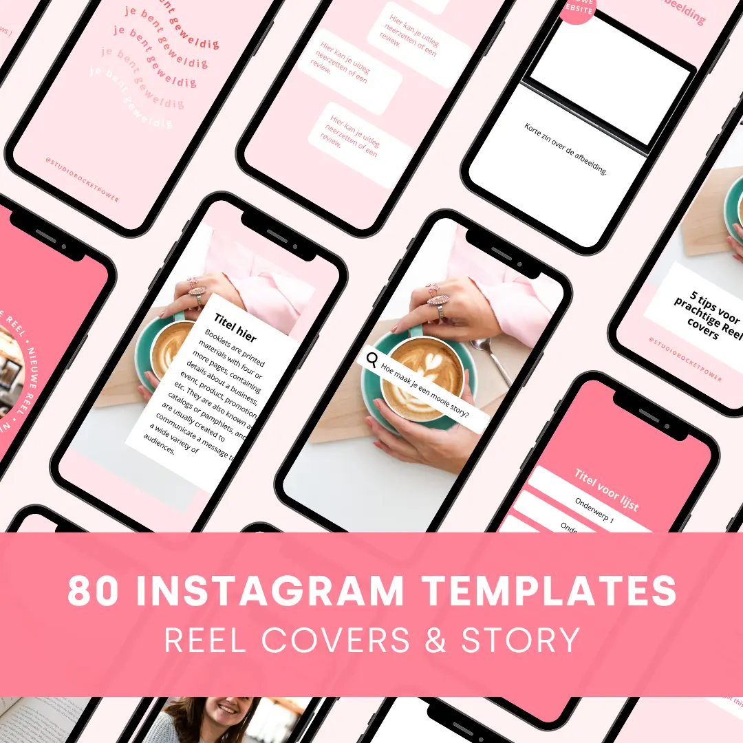 Instagram templates - Template Kit - Studio Rocket Power