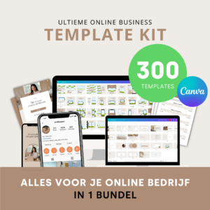 Online business template kit beige - Studio Rocket Power